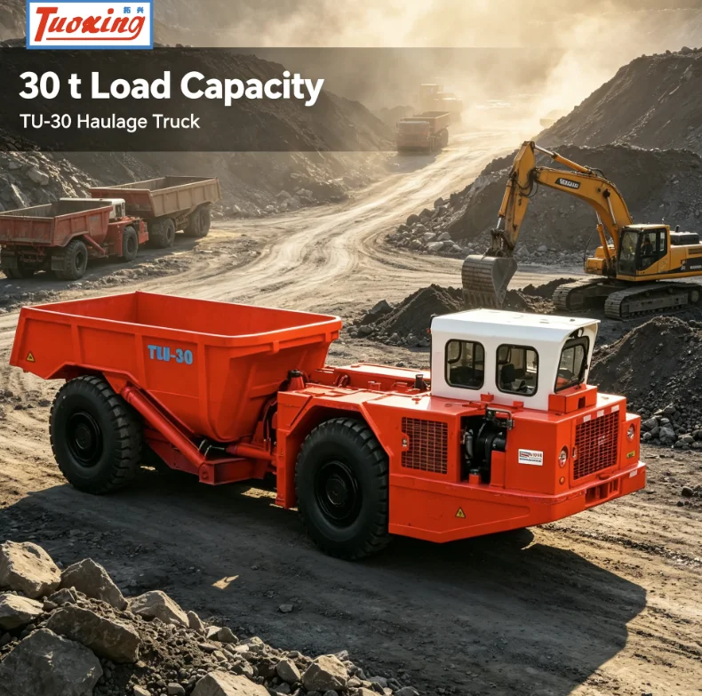 China Yantai tuoxing 30t 40t Underground Mining Truck