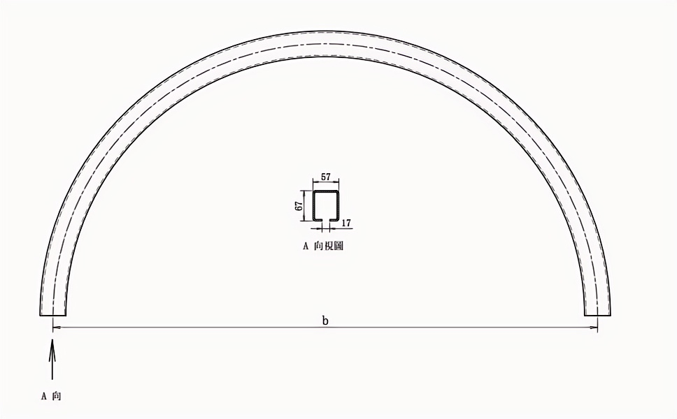 product-1-1 Five tons series horizontal curve track manufacture