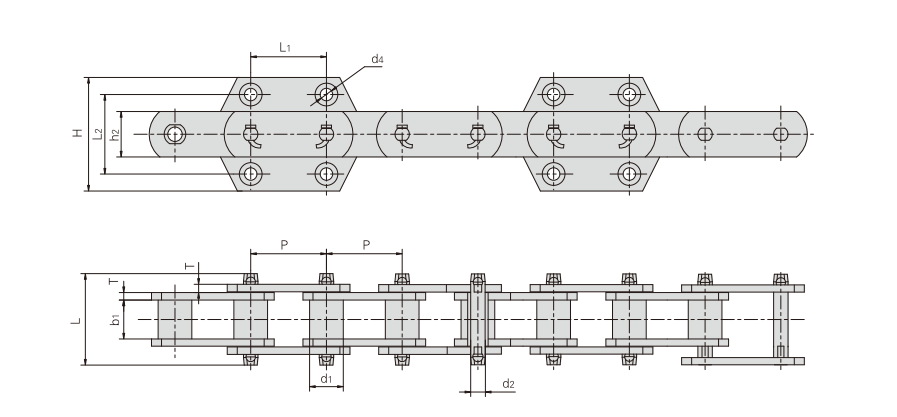 conveying chain for cement industry717-6