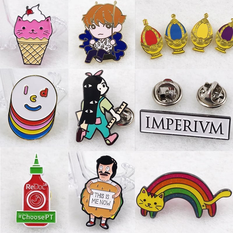 What Are the Different Types of Enamel Pins?