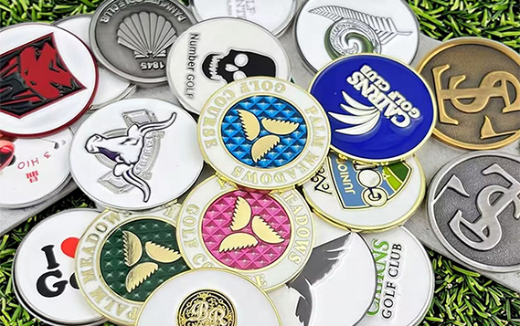 Classic Golf Ball Marker,Don't Just Mark Your Ball. Mark Your Style.