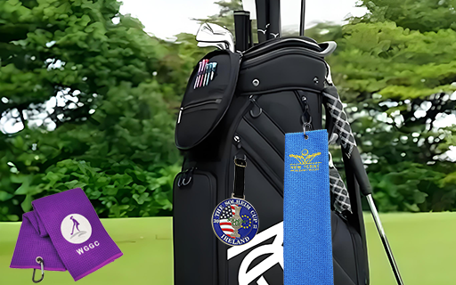 Golf Bag Tags & Towels