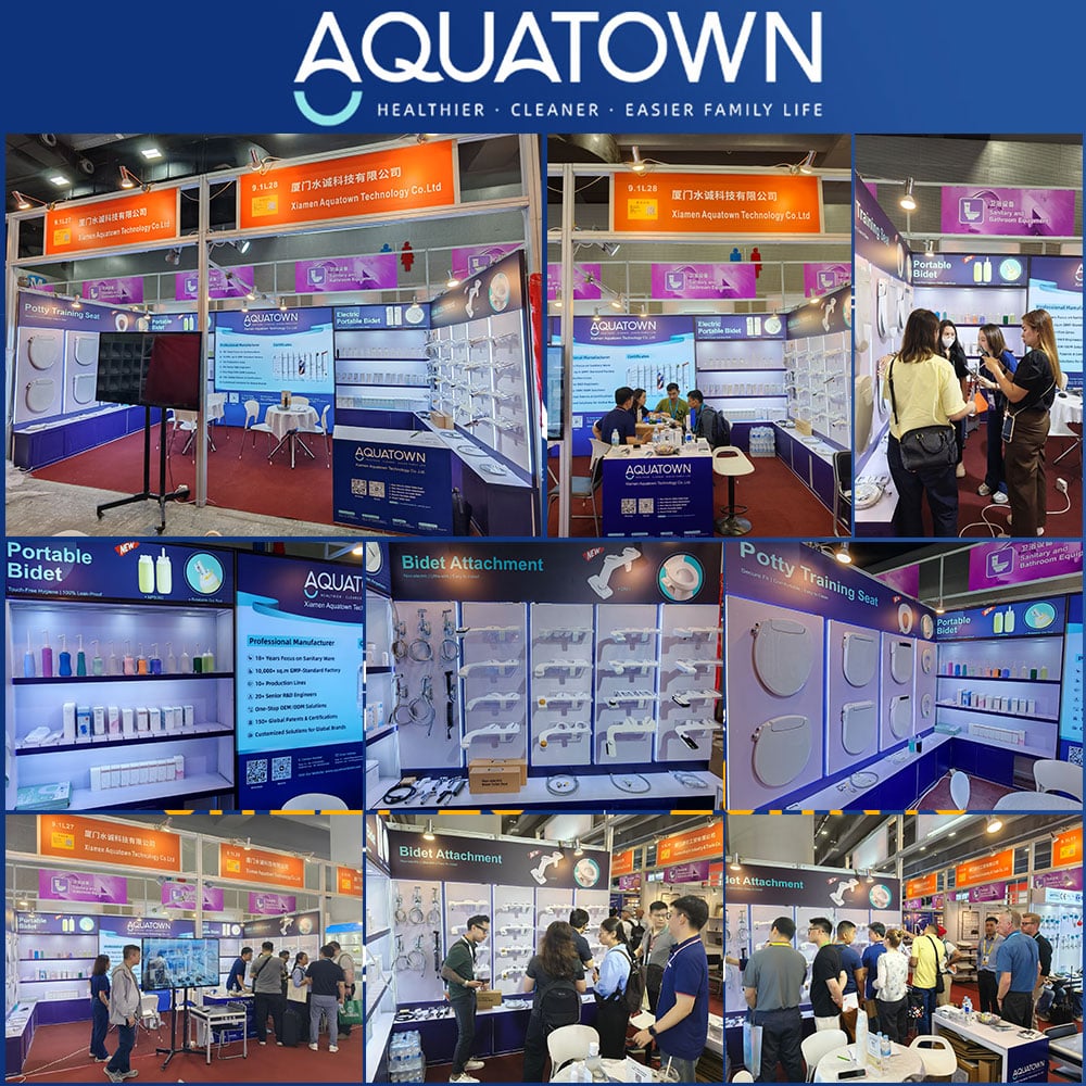 Xiamen Aquatown Showcases Innovative Sanitary Ware and Baby Care Solutions at the 139th Canton Fair