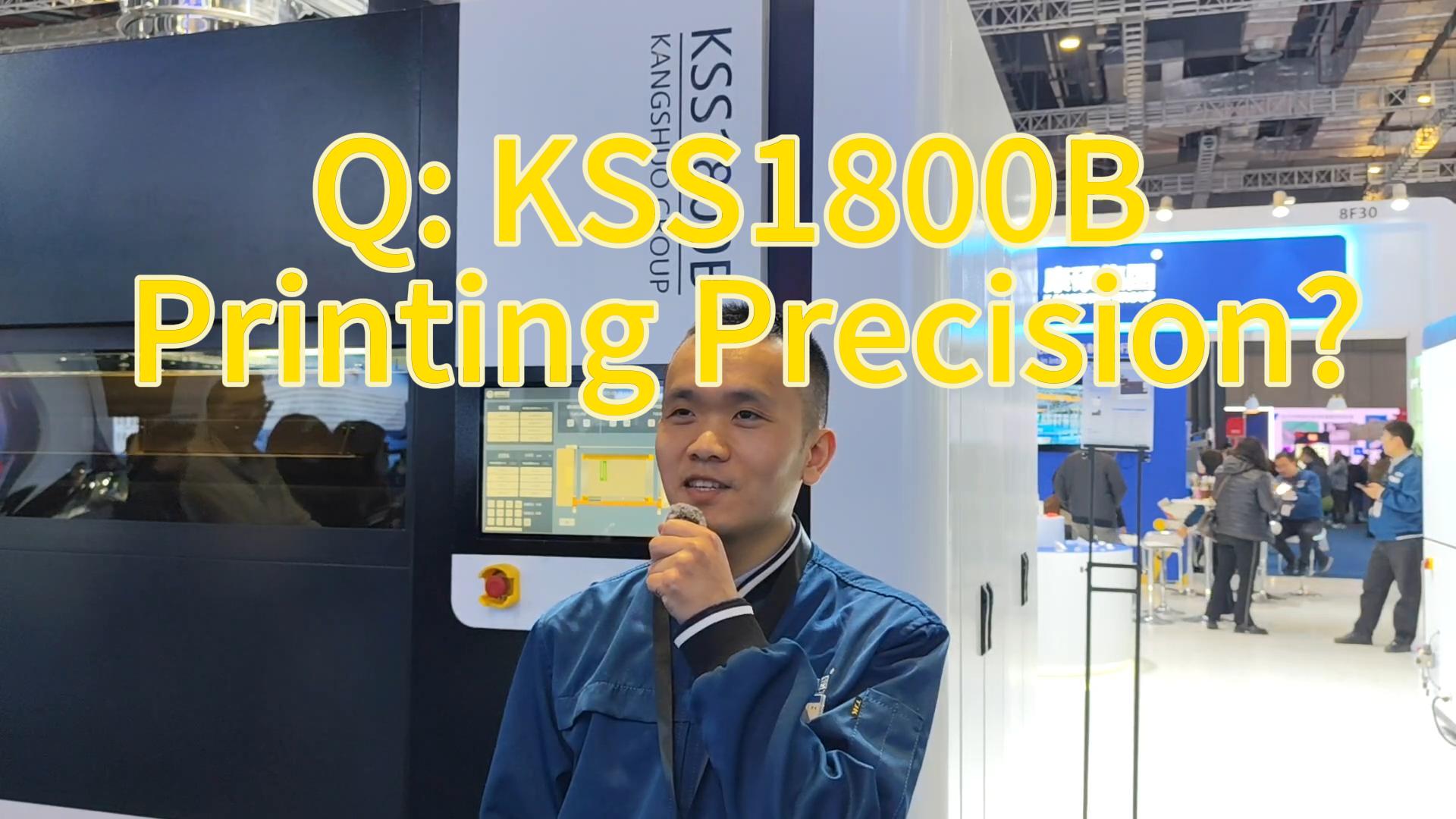 Přesnost KSS1800B, které si můžete důvěřovat. 💡