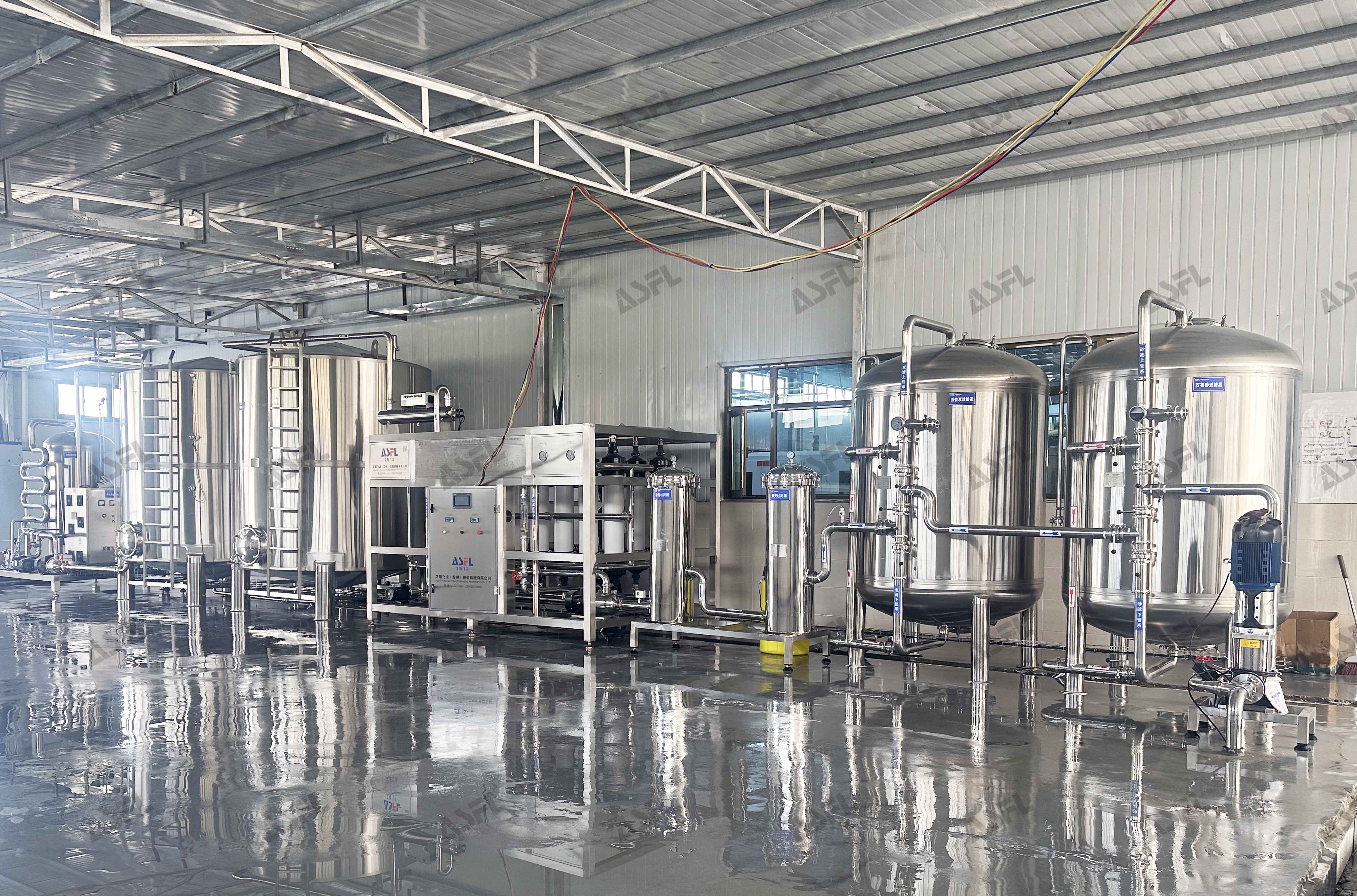 XiZang, China Purified Water Production Line Project