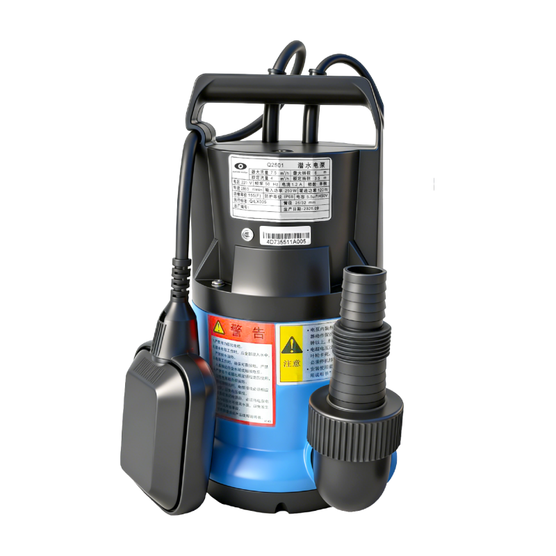 Submersible Water Pump Automatic Float Switch Clean Water Pump for Pool Draining, Flood Pond