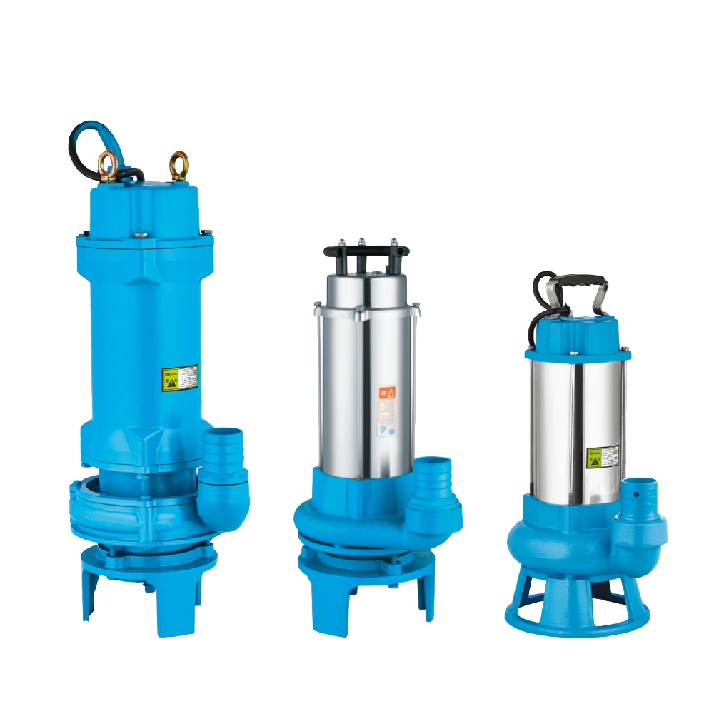 WQAS-GNWQ Dual-Blade Cutting Submersible Sewage Pump for Heavy-Duty Wastewater Applications
