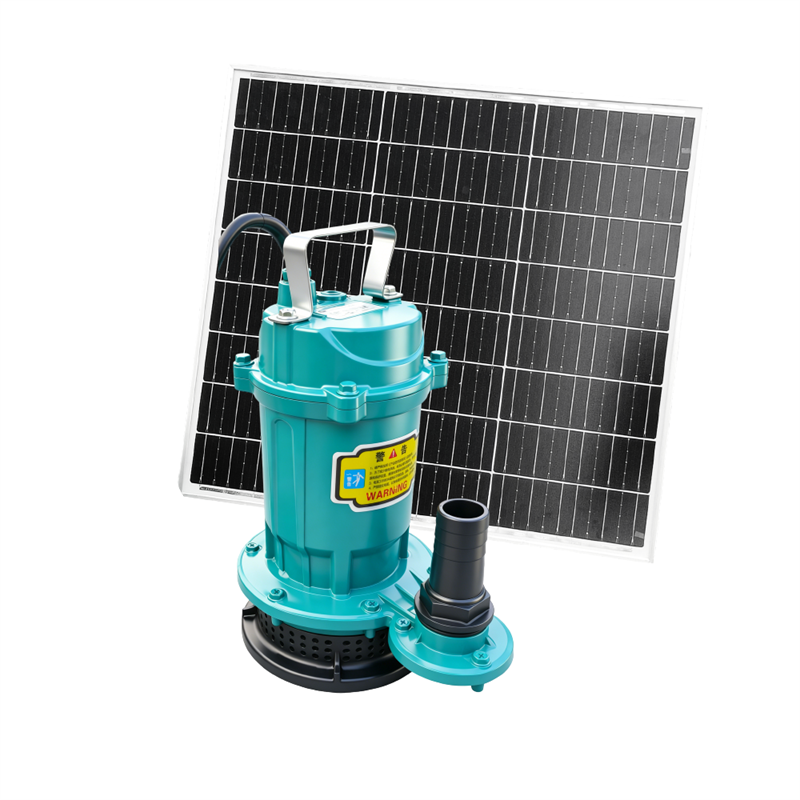 Solar Powered Submersible Water Pump for Garden Irrigation & Small Farm Use