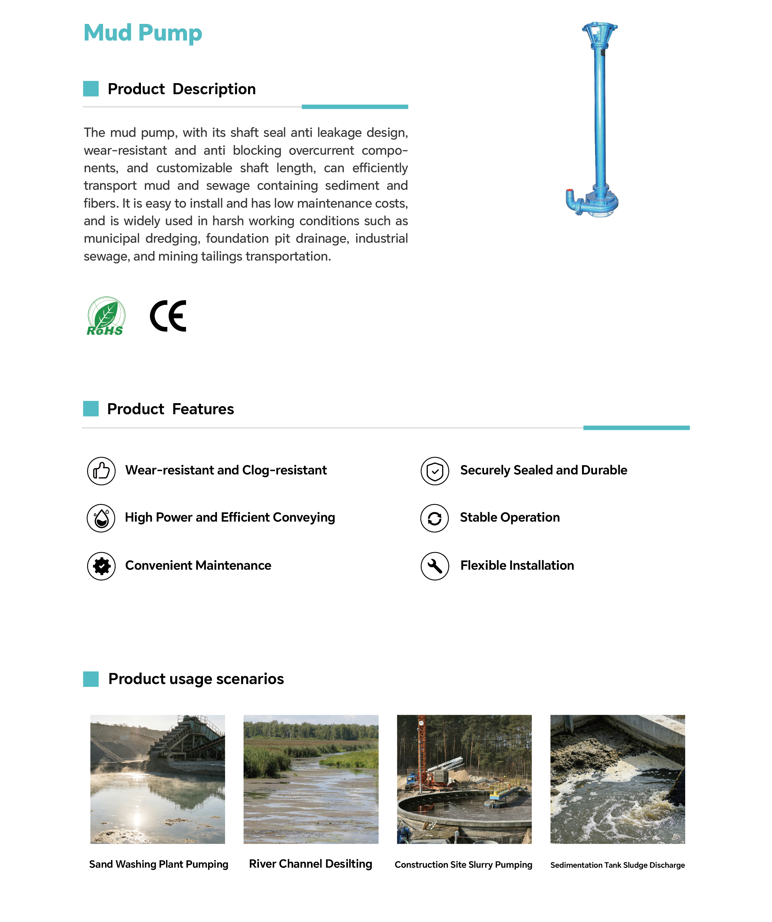 Heavy-Duty Slurry Submersible Pump for Mud, Sand, Mining, and Construction Site Drainage Applications1.png