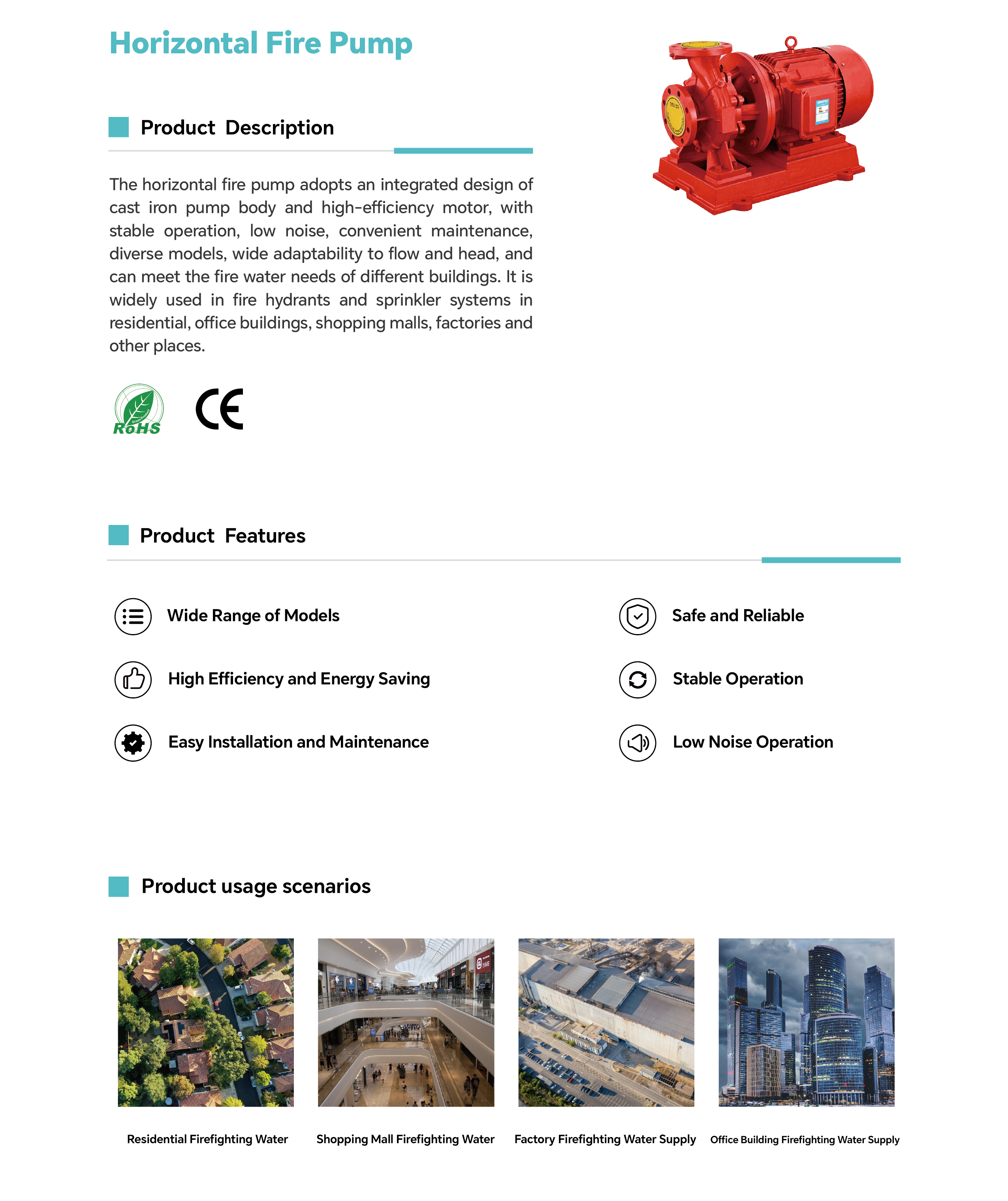 Horizontal Fire Fighting Water Pump for Industrial & Commercial Fire Protection.png