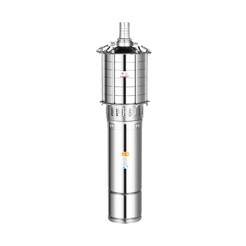 Stainless Steel QD Multistage Submersible Deep Well Pump for High Head Water Supply & Irrigation