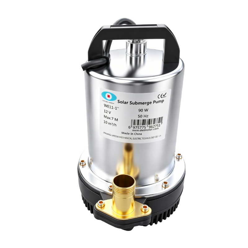 Stainless Steel DC Submersible Centrifugal Pump All Copper Motor For Irrigation Outdoor Drainage