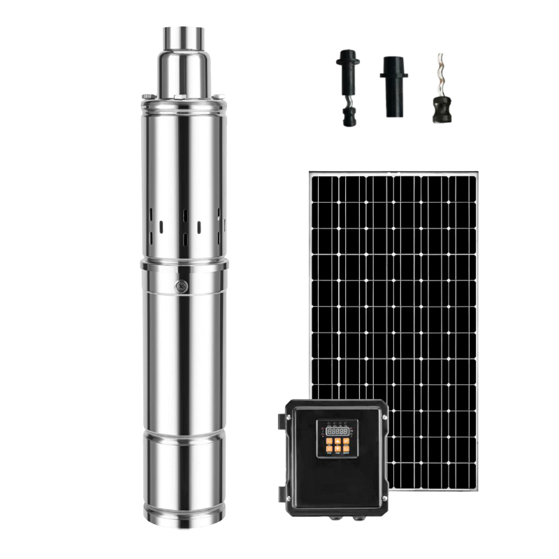 Solar Powered Deep Well Submersible Pump for Off-Grid Water Supply & Irrigation