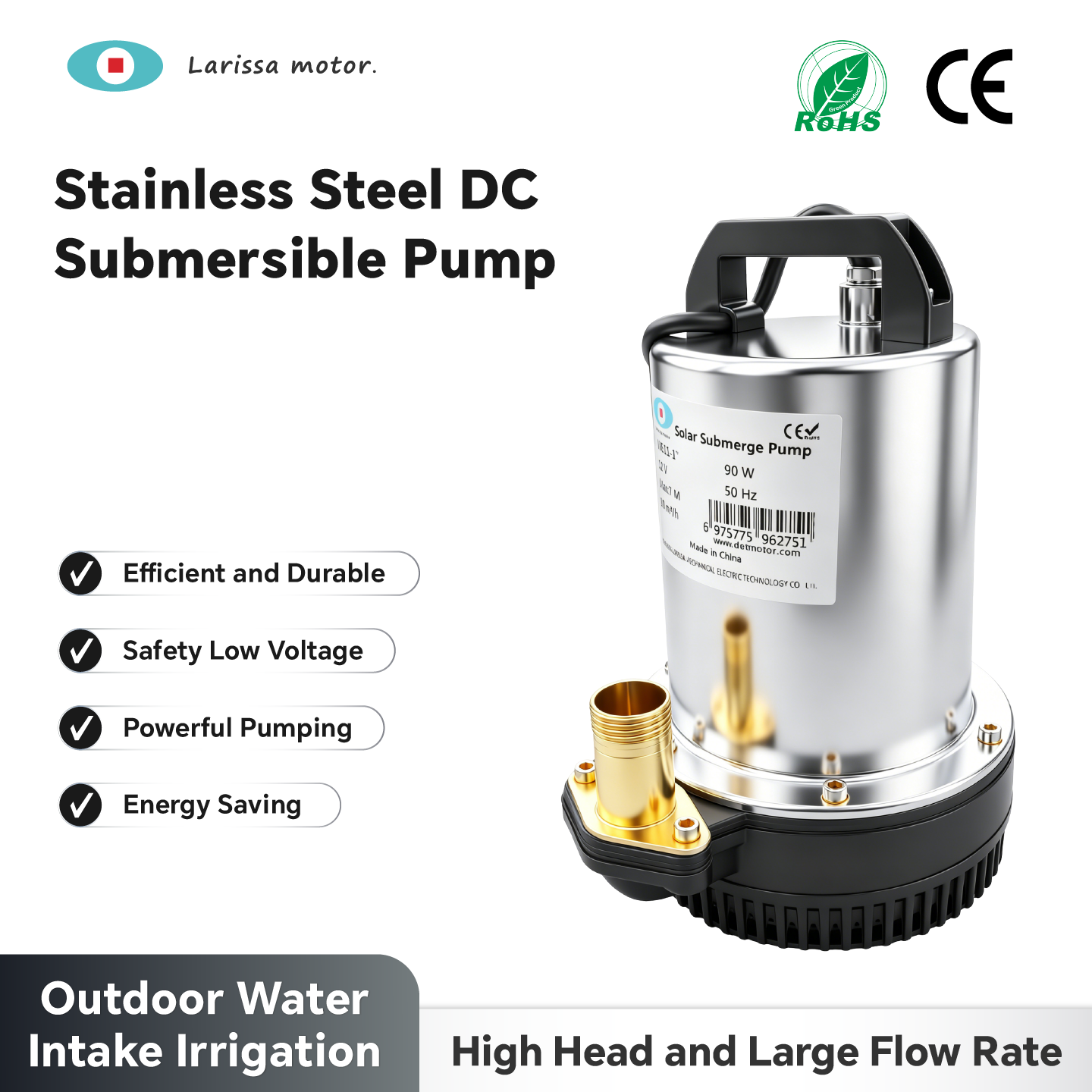 Key Features of High-Performance DC Water Pumps