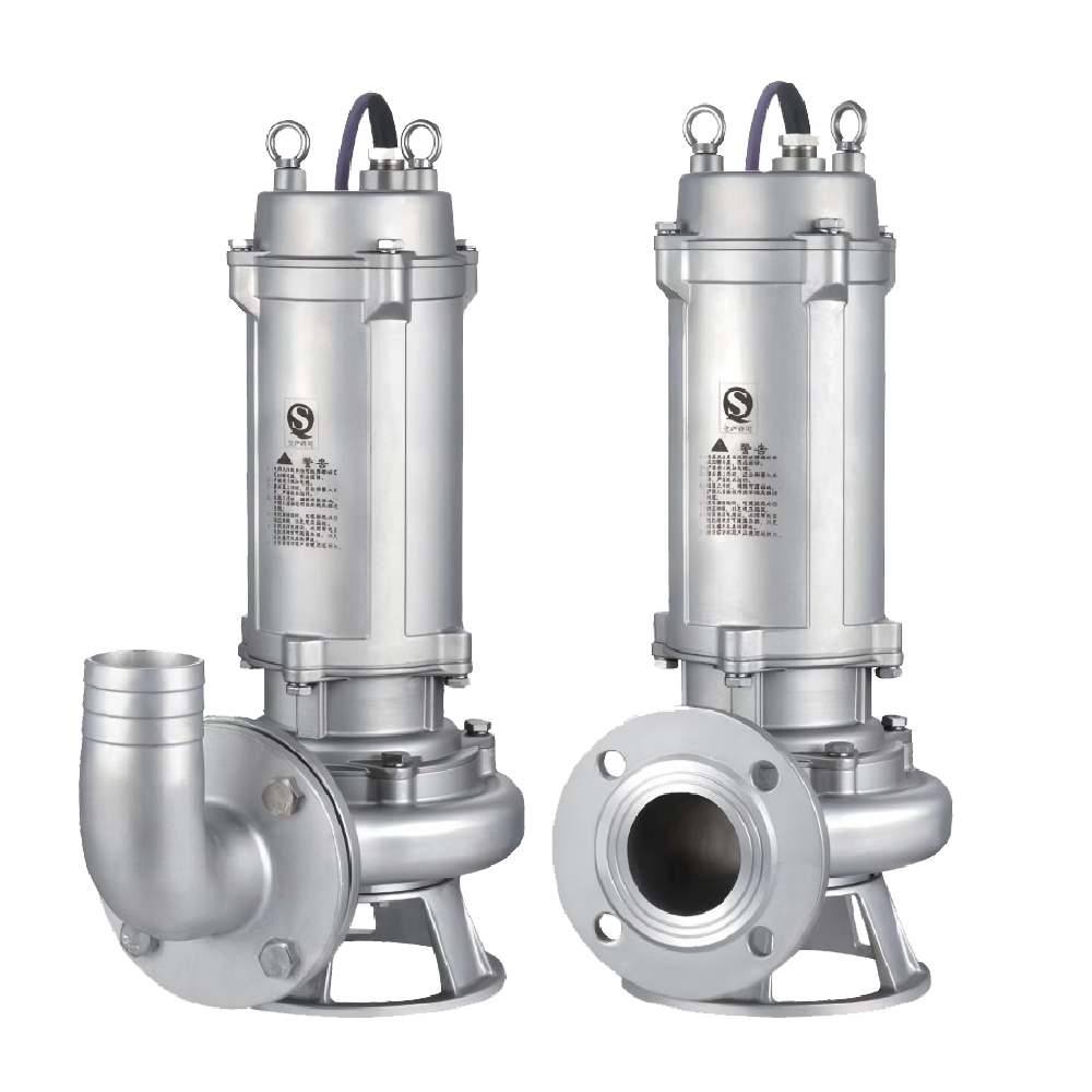 Heavy-Duty QGWQD Stainless Steel Cutter Sewage Pump for Wastewater and Drainage
