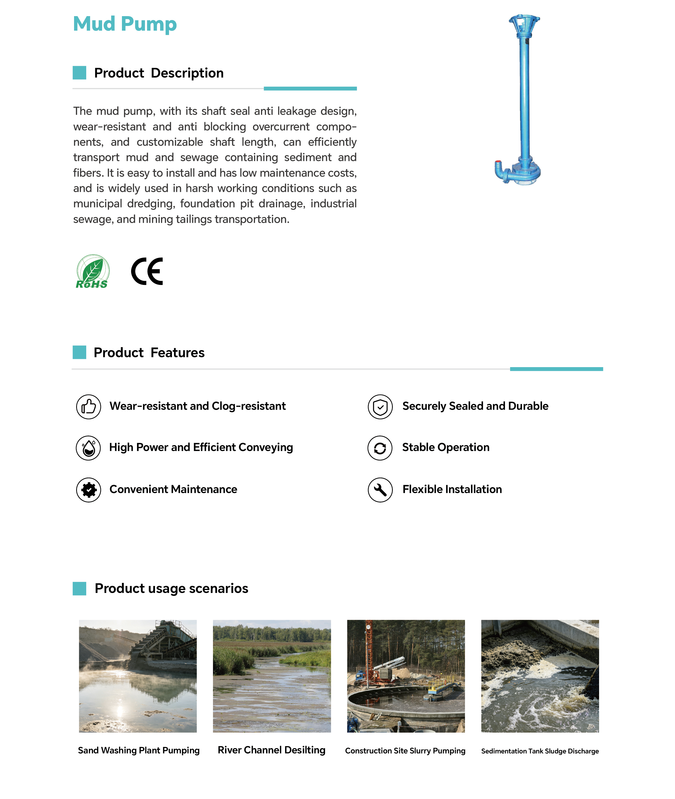 Heavy-Duty Slurry Submersible Pump for Mud, Sand, Mining, and Construction Site Drainage Applications1.png