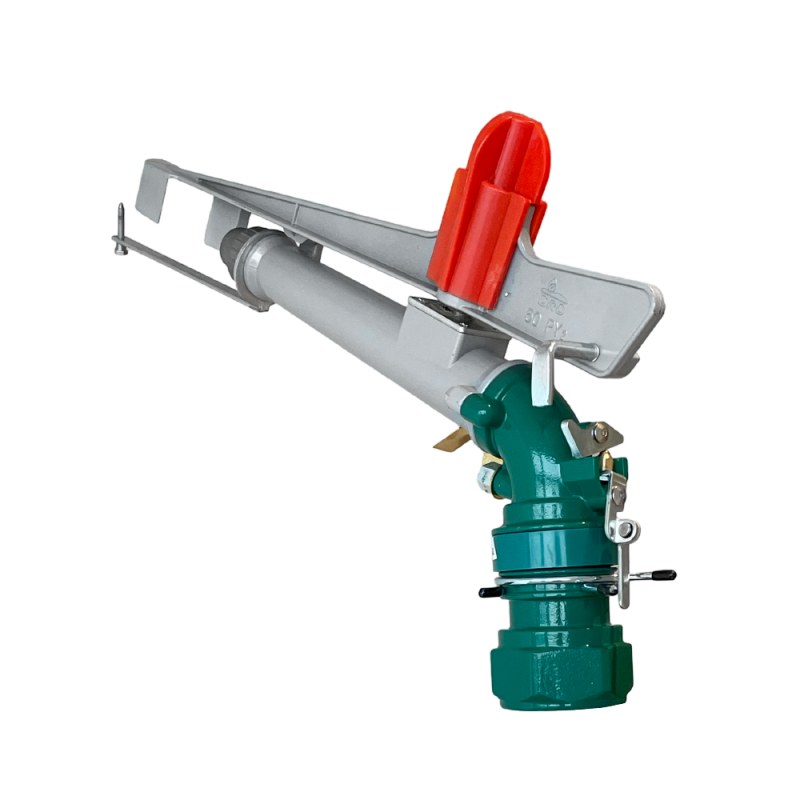 Irrigation Automatic Spray Gun High-Pressure 360°Rotating Rain Gun for Agricultural Irrigation & Dust Suppression