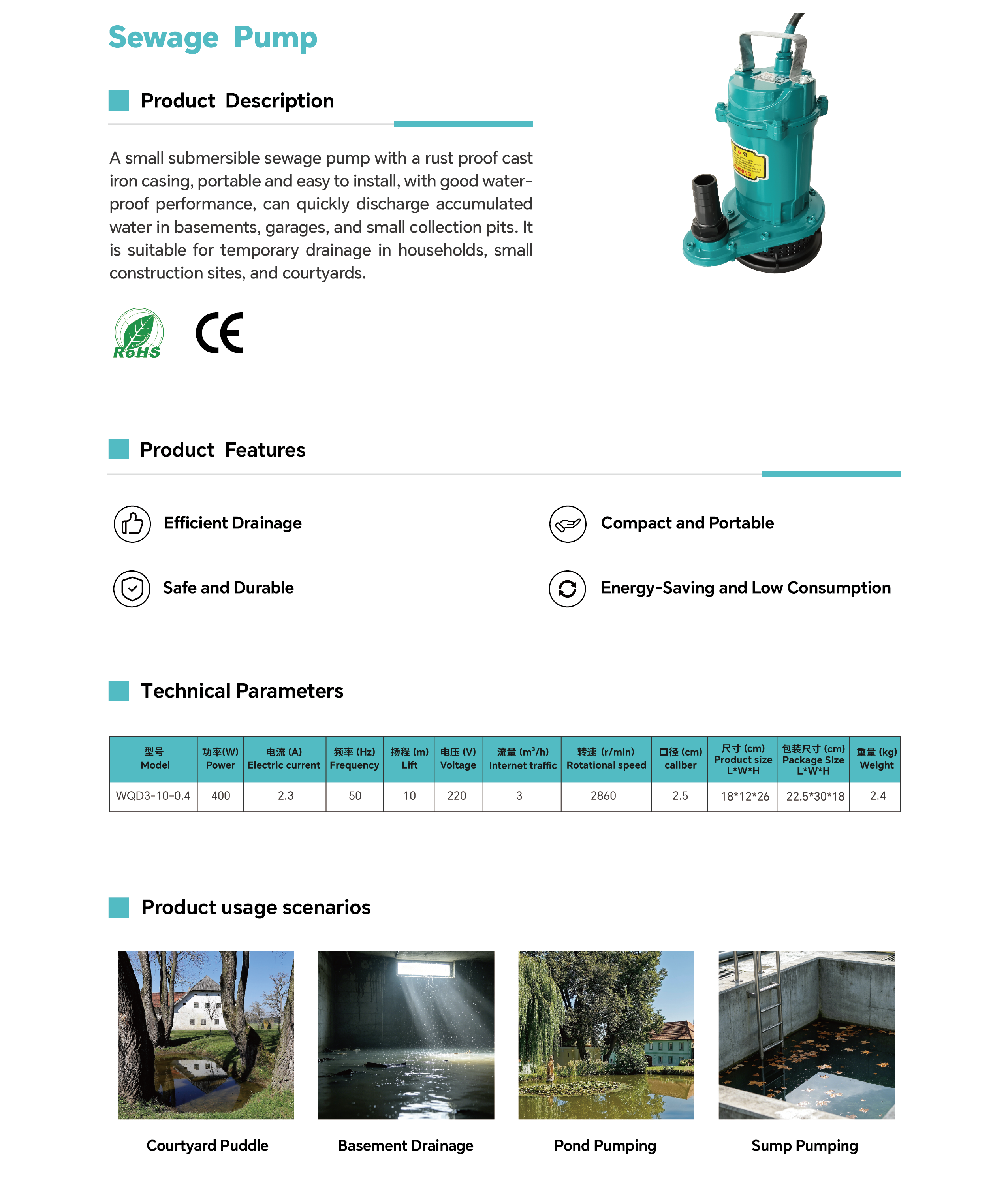 Sewage Submersible Pump for Wastewater Drainage, Construction, and Industrial Applications.png