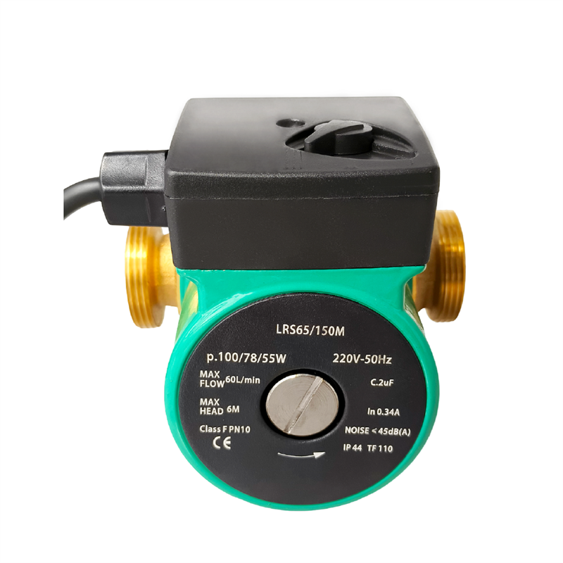 Efficient Shielded Circulation Pump for HVAC Heating Systems, Industrial Water Circulation, and Building Applications
