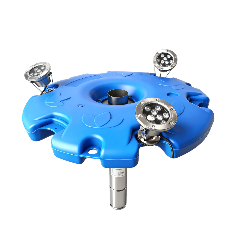 LED Light Fountain Water Pump for Garden Pond, Pool & Landscape Decoration