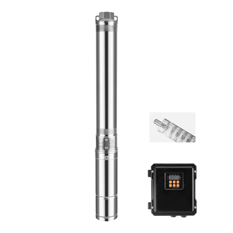 Solar Powered Deep Well Submersible Pump for Off-Grid Water Supply & Irrigation