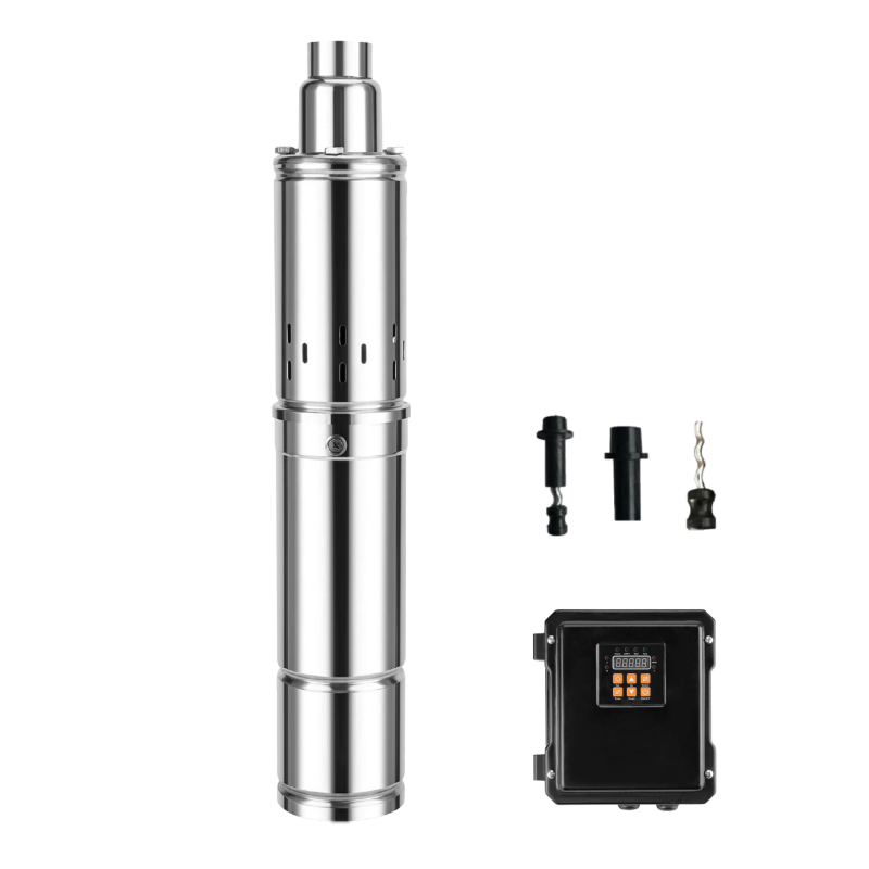 Solar Powered Deep Well Submersible Pump for Off-Grid Water Supply & Irrigation