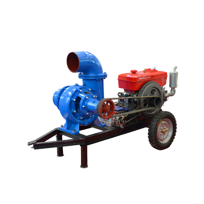 High-Performance Portable Diesel Engine Water Pump for Farm Irrigation, Large-Scale Water Transfer, and Remote Area Use