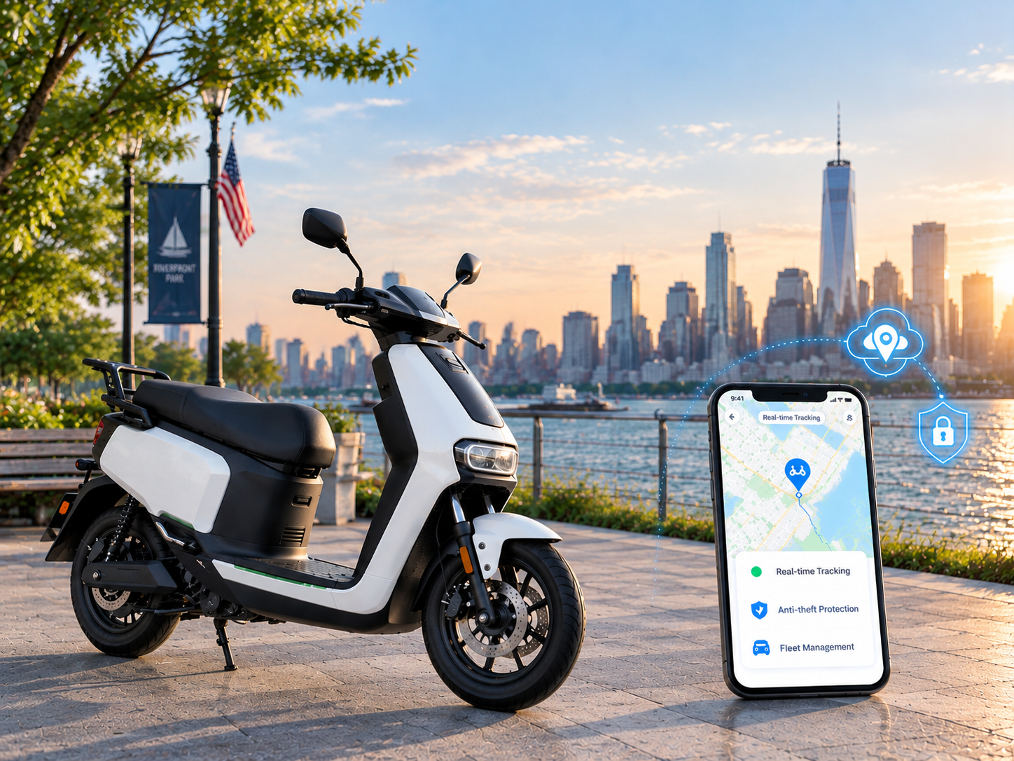 E-Bikes Anti-Theft Protection with CANMORE’s Long-lasting GPS Tracker