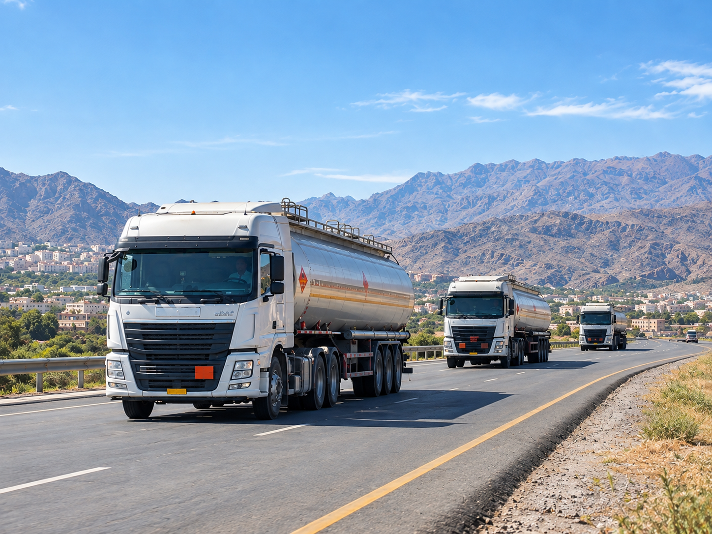 Smart Tanker Monitoring for Safer Transport in Yemen with CANMORE’s  Solar Powered Trackers
