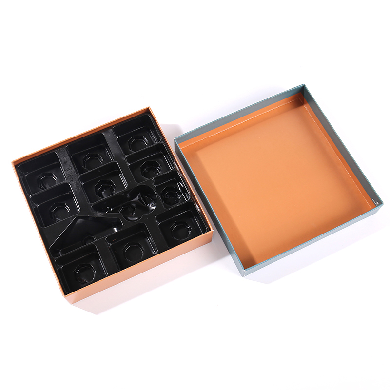 Eco Friendly Luxury Chocolate Gift Box Custom Logo Base and Lid Rigid Packaging Sustainable Premium Chocolate Packaging Box