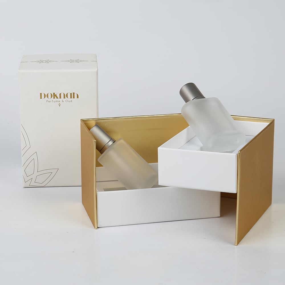 Perfume Box Rigid Luxury Paper Box Custom Hot Stamping Eco-friendly Printing Wholesale Cosmetic Bottle Packaging