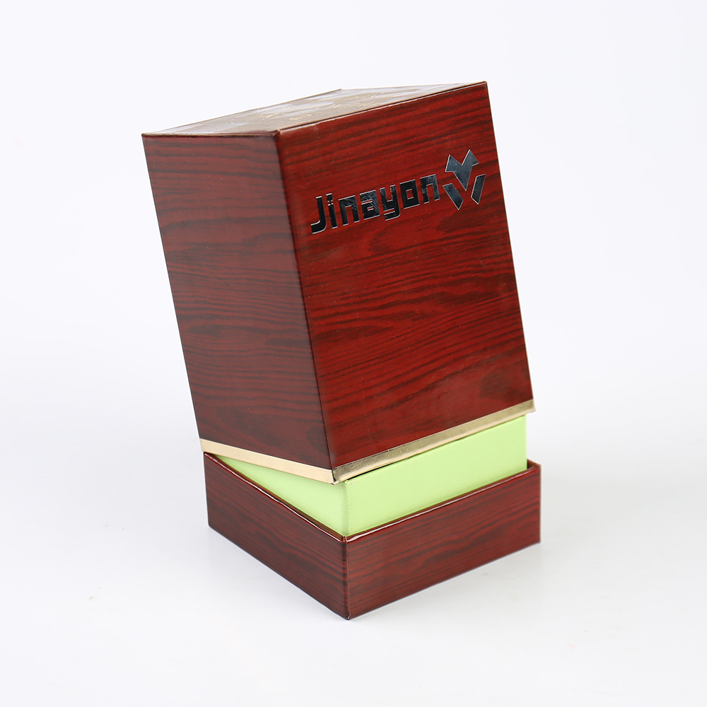 Custom Luxury Perfume Packaging Box Silver Hot Stamping Recycle Heaven and Earth Cover Box with Foam Lining