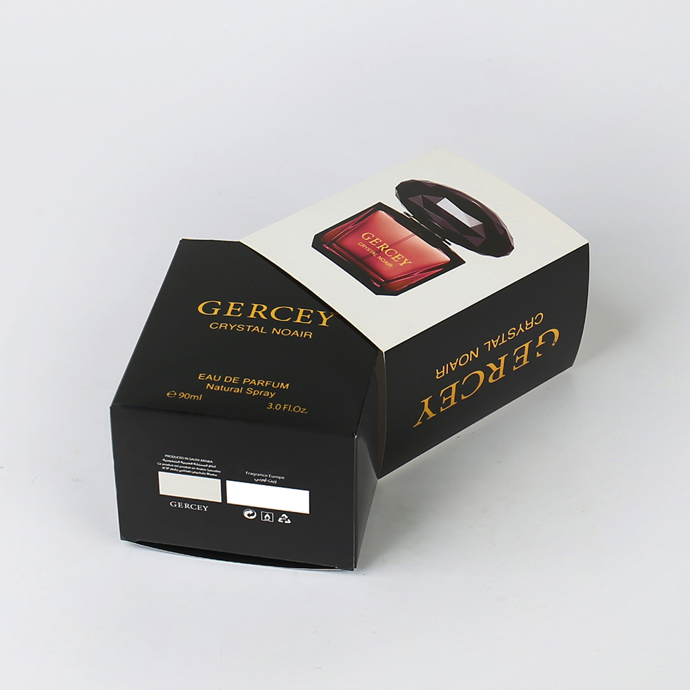 Custom Luxury White Card Paper Box with Sleeve Hot Stamping Logo Printing Cosmetics Soft Box Perfume Packaging with Paper Lining