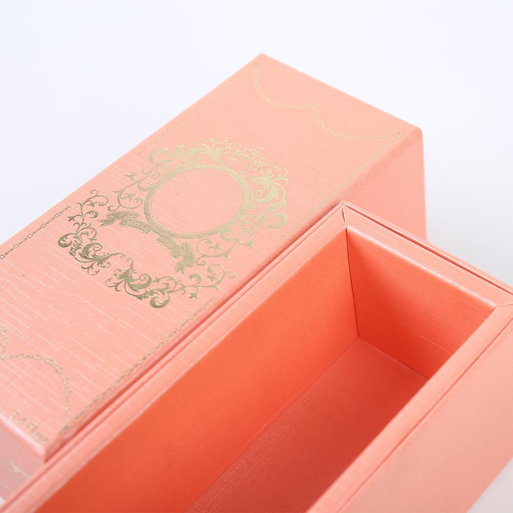 Custom Luxury Perfume Packaging Box with Rigid Lid Base Specialty Embossing Hot Stamping Logo Paper Gift Box with Paper Lining