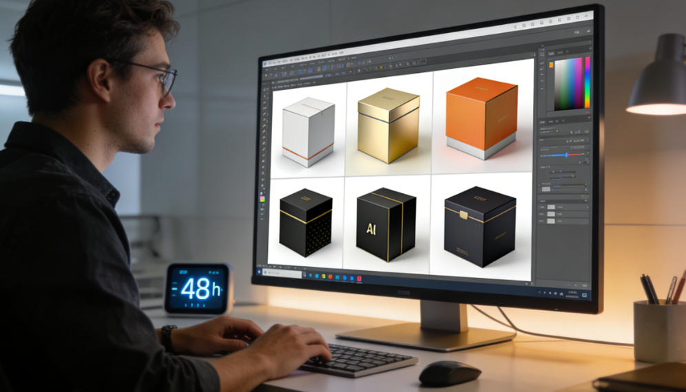 KI trifft Verpackung: Wie Jinayon intelligente Technologie nutzt, um Ihre Muster für maßgeschneiderte Verpackungen zu beschleunigen