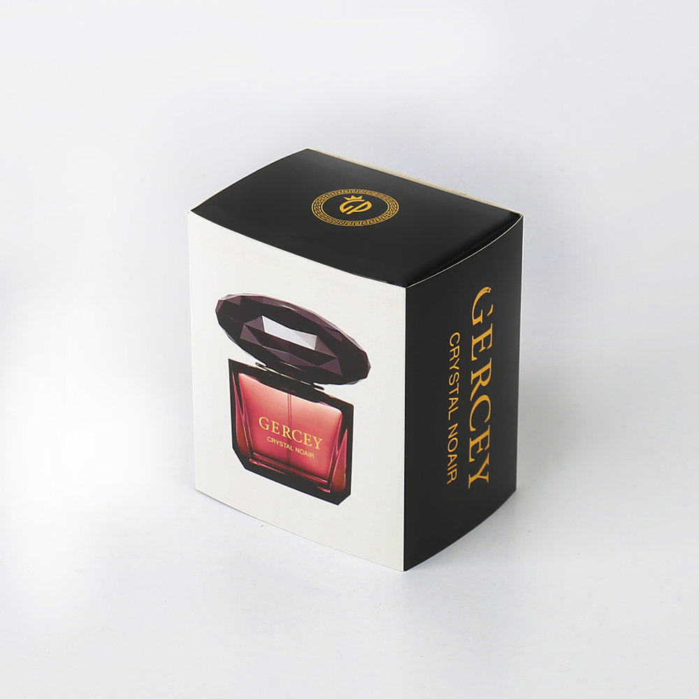 Custom Luxury White Card Paper Box with Sleeve Hot Stamping Logo Printing Cosmetics Soft Box Perfume Packaging with Paper Lining