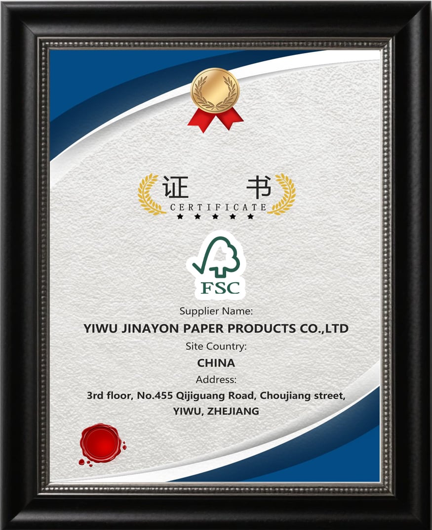Jinayon Achieves FSC Certification, Reinforcing Commitment to Sustainable Packaging