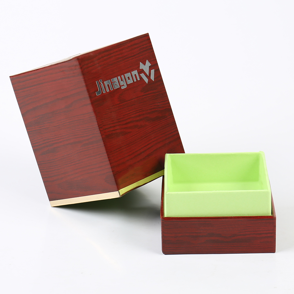 Custom Luxury Perfume Packaging Box Silver Hot Stamping Recycle Heaven and Earth Cover Box with Foam Lining