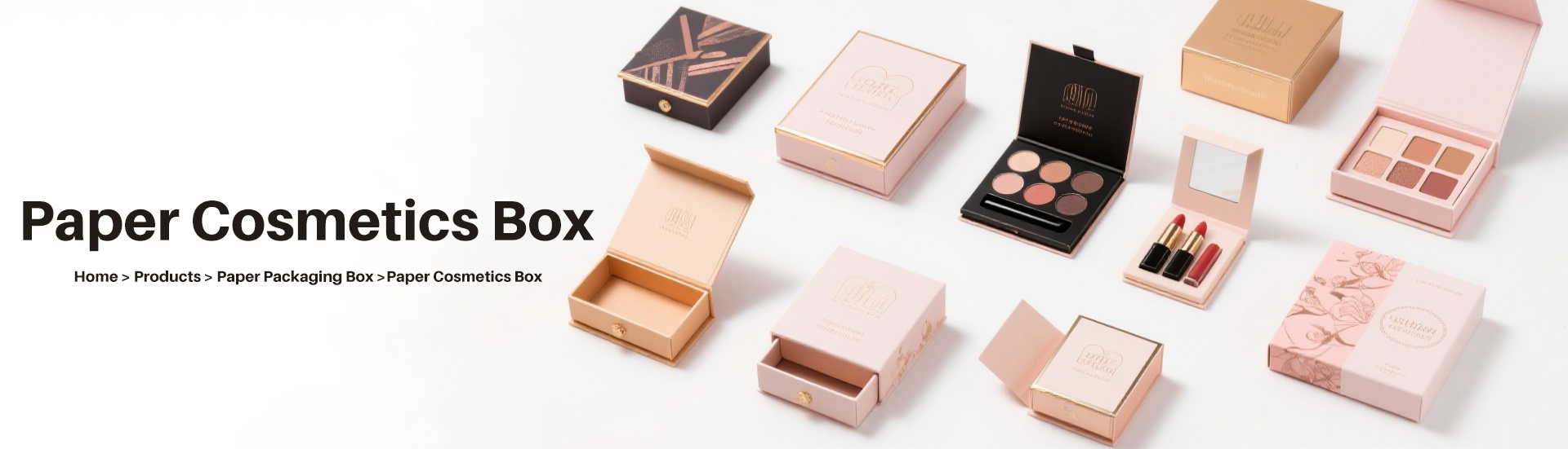 Paper Cosmetics Box