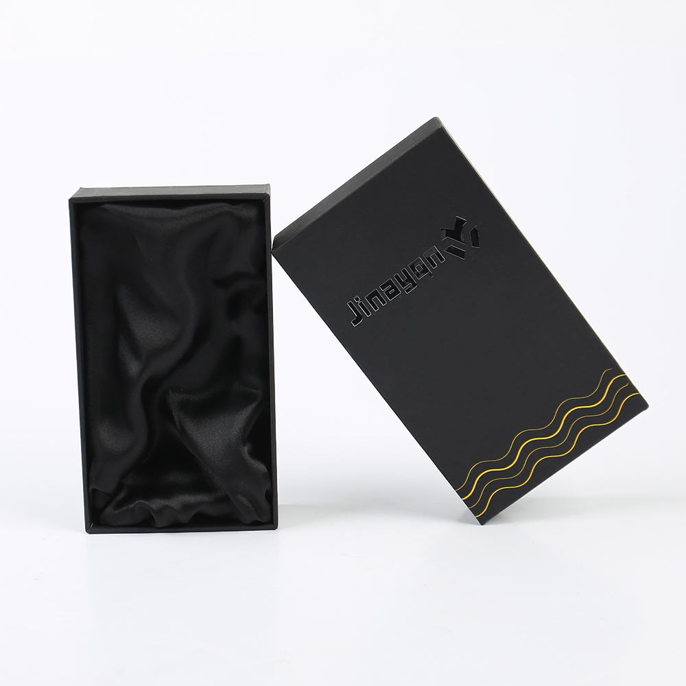 Custom 50ml Luxury Perfume Packaging Boxes Paper Cardboard Sponge and Velvet Liner Hot Stamping Base and Lid Rigid Box for Cosmetic