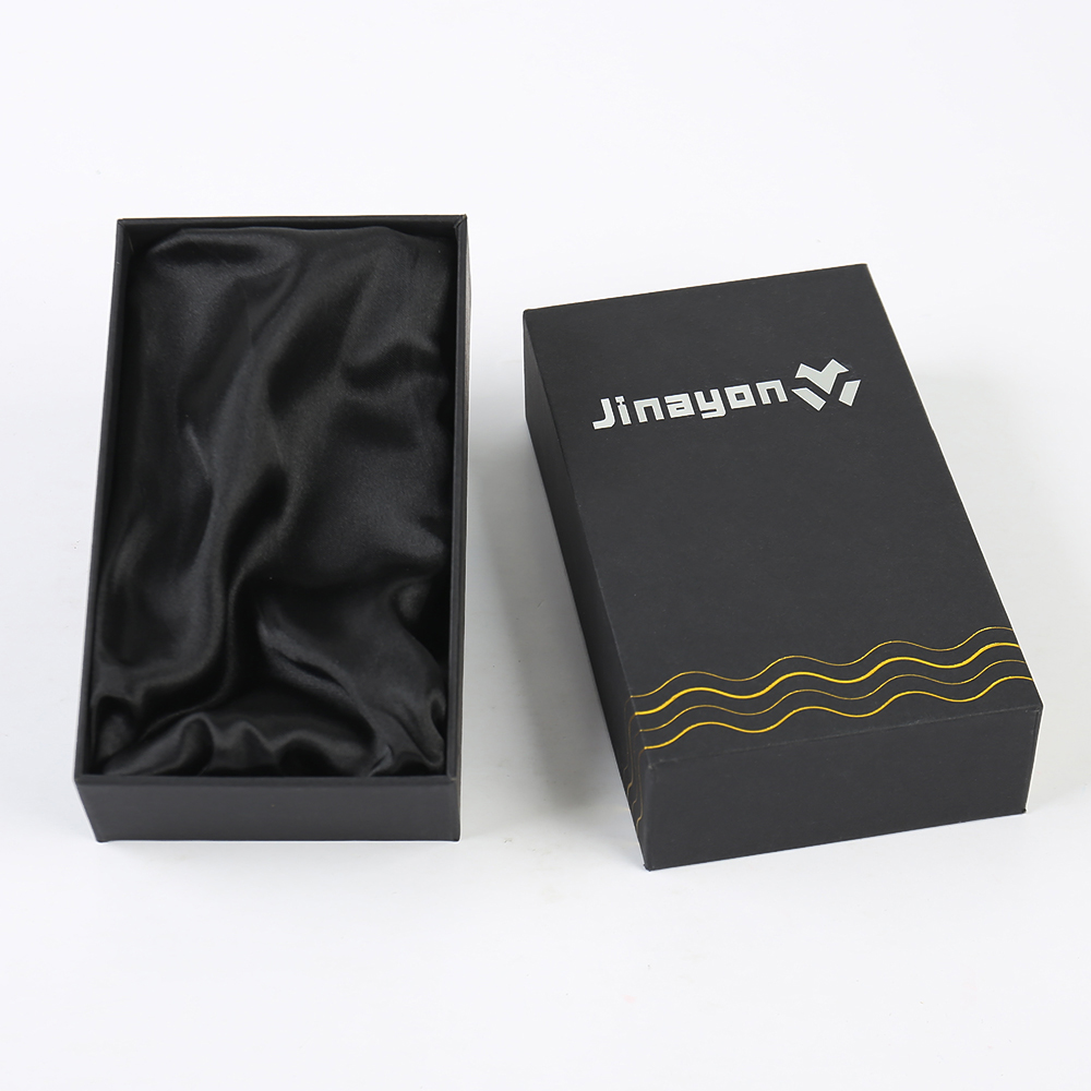 Custom 50ml Luxury Perfume Packaging Boxes Paper Cardboard Sponge and Velvet Liner Hot Stamping Base and Lid Rigid Box for Cosmetic