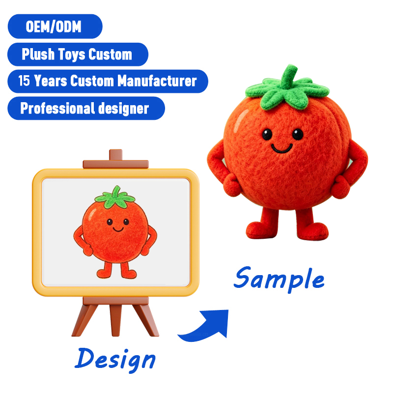 SUSHAN Cute Plush Toy Soft Stuffed PP Cotton Filled Gift for Home Decor Kids Room Customizable Birthday Girls Boys