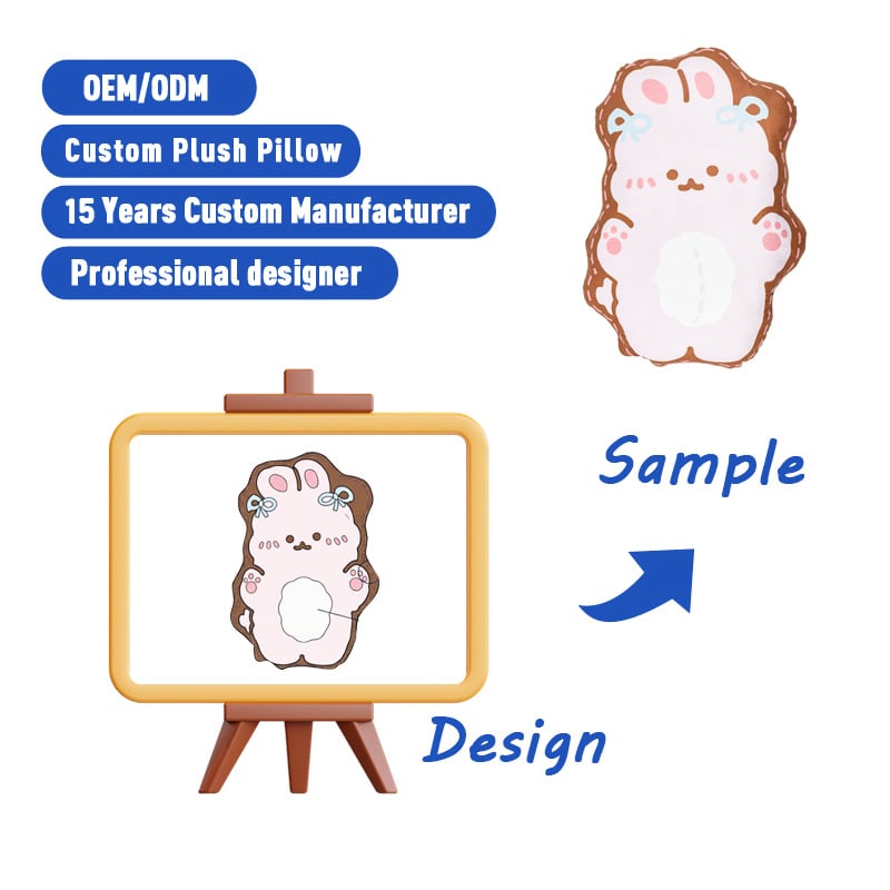 SUSHAN Professional High Quality Plushie Customized Mascot Company logo Anime Plush Toys Dolls Pillow Customization