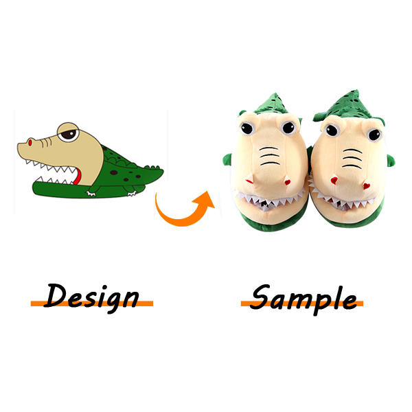Customized Plush slippers3(71692b1b11).jpg