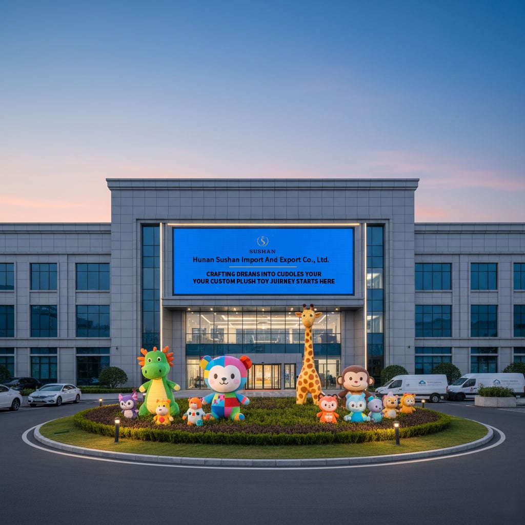 Professional Design Team and Custom Plush Toy Manufacturer