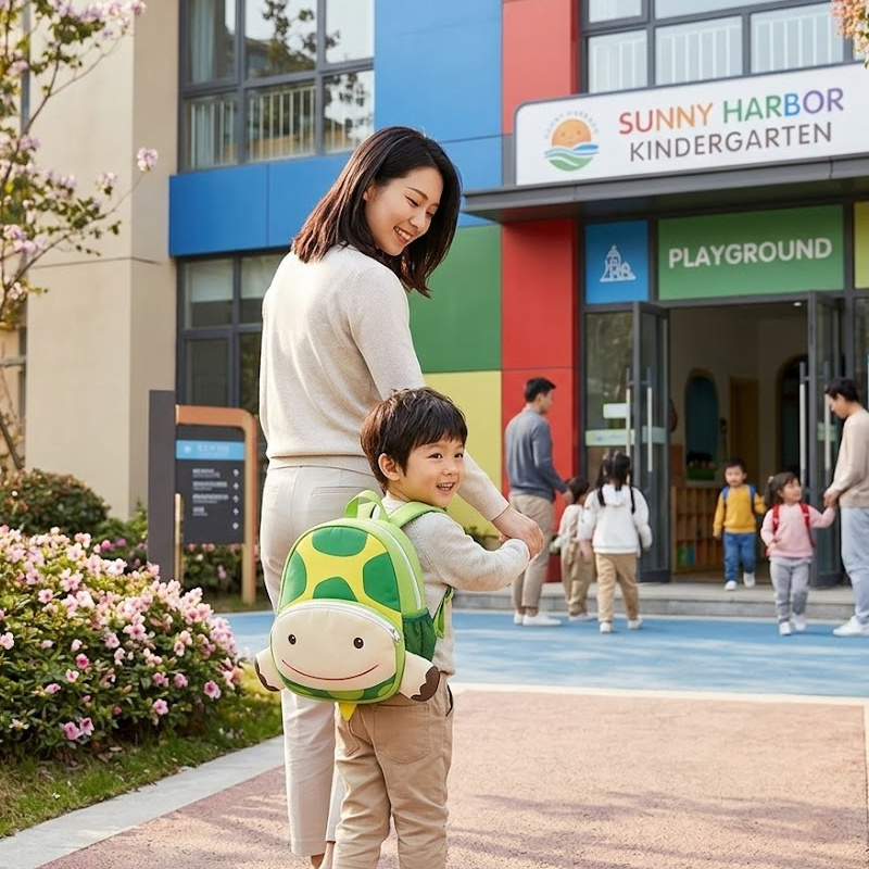 SUSHAN Accept Customized Logo New Children Plush Backpack Cartoon Bags Kids Baby School Bags Cute Child Schoolbag