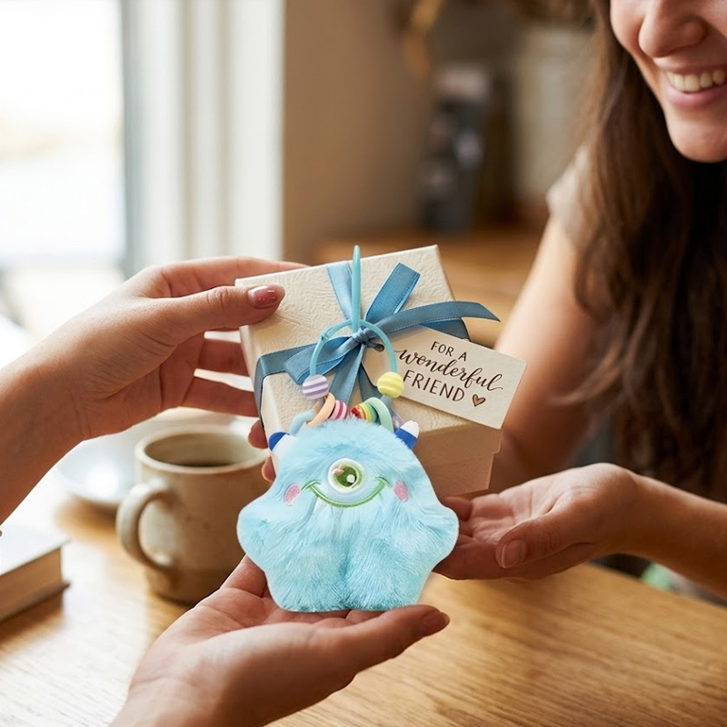 SUSHAN Manufacturer Customizes High-quality Cute Keychain Plush Toys Custom Plush KeyChain Toys