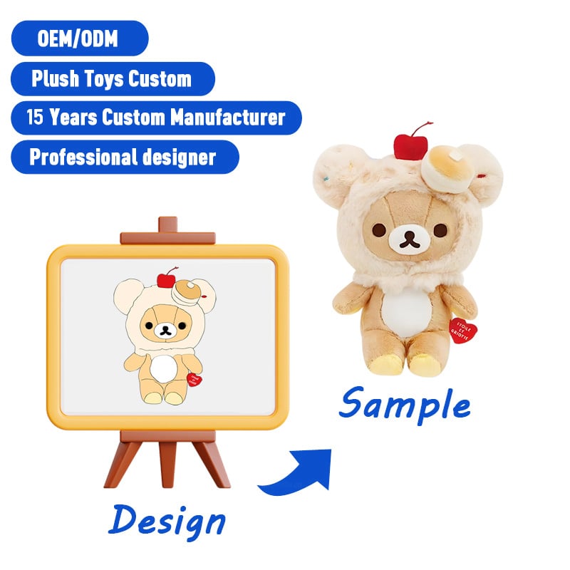 SUSHAN Custom Plush Toy Manufacturer Custom Plushies Design Build Your Own Brand Plush For Kid Gift Stuffed Animal Toys Plush Custom