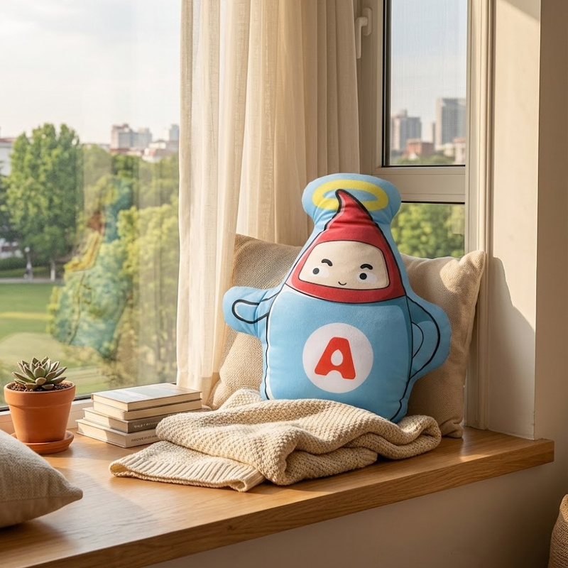 SUSHAN Hot Sell New Design Soft Kawaii Plush Toys Cute Animal Plush Toy Doll Custom Throw Pillows