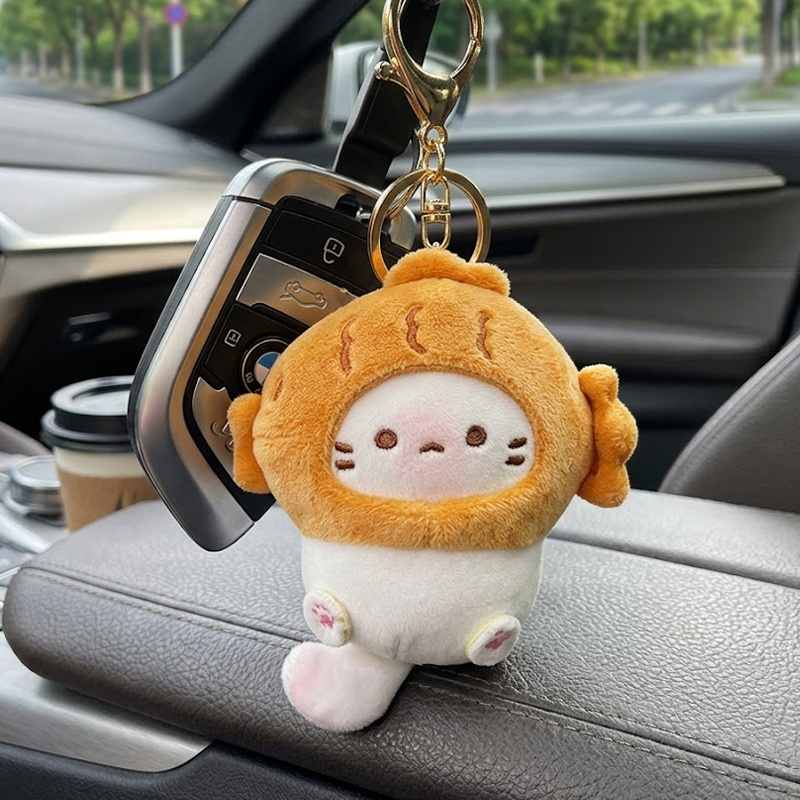 SUSHAN Personalized Plush Toy Soft Toy Manufacturer Plush Keychain Custom Keychain Plushie